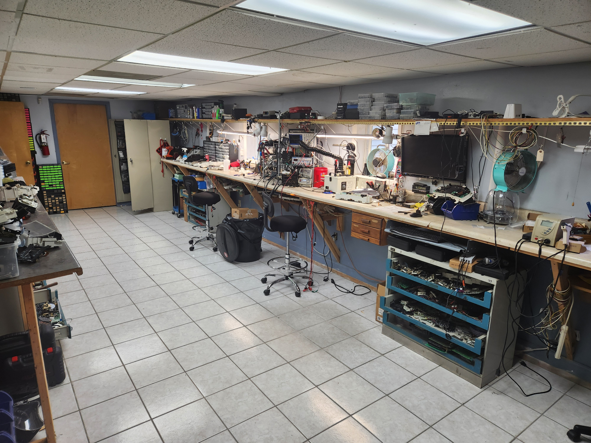Our circuitboard laboratory
